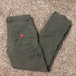 Dickies Olive Cargo Work Pants